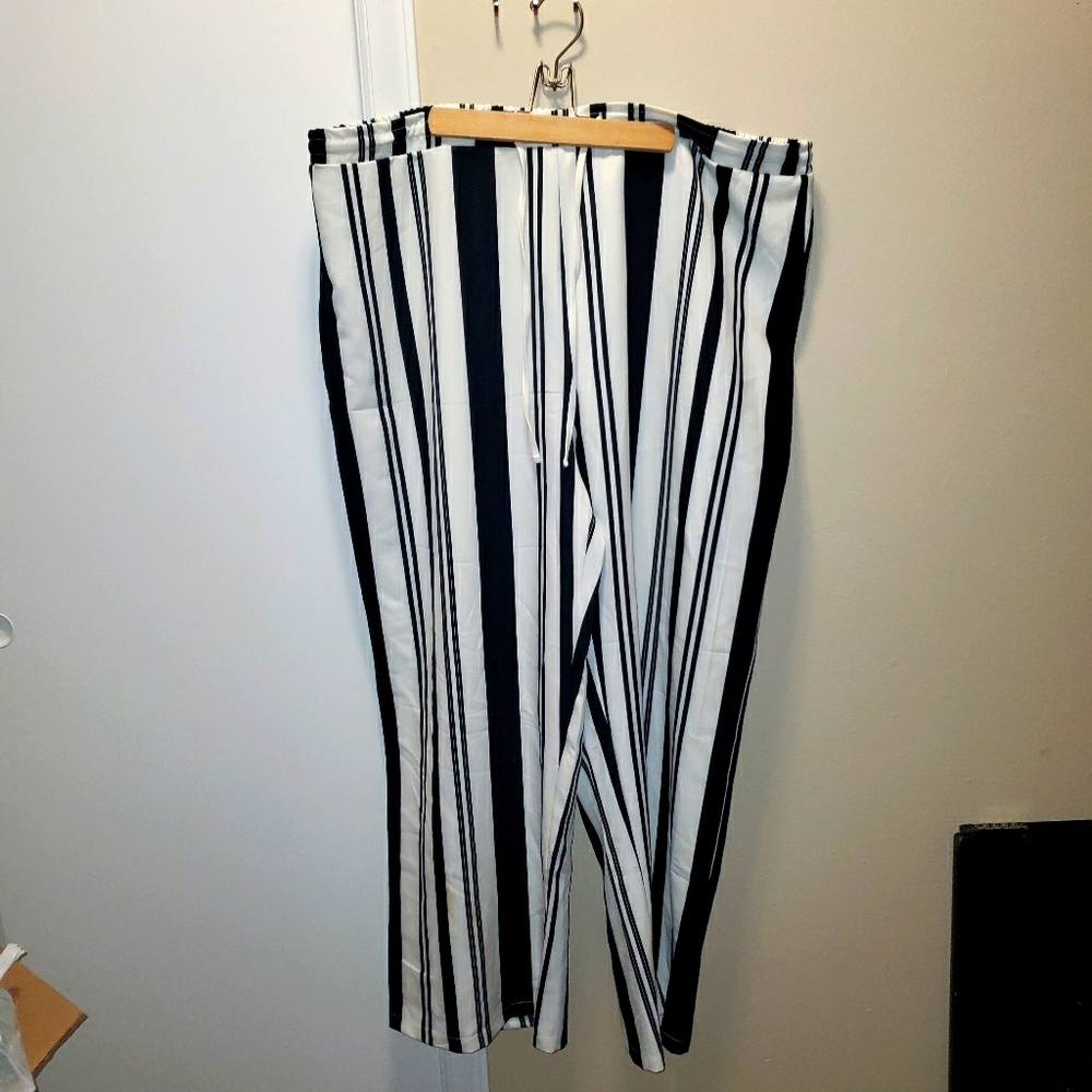 Brand new striped K Jordan drawstring pants